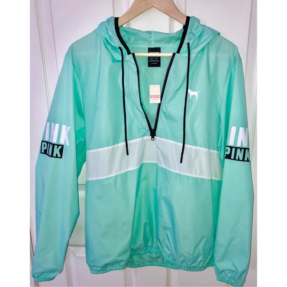 VS PINK Anorak quarter zip